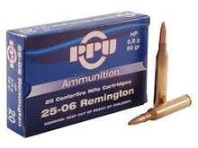 25-06 RIFLE AMMO