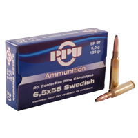 6.5x55mm Ammo